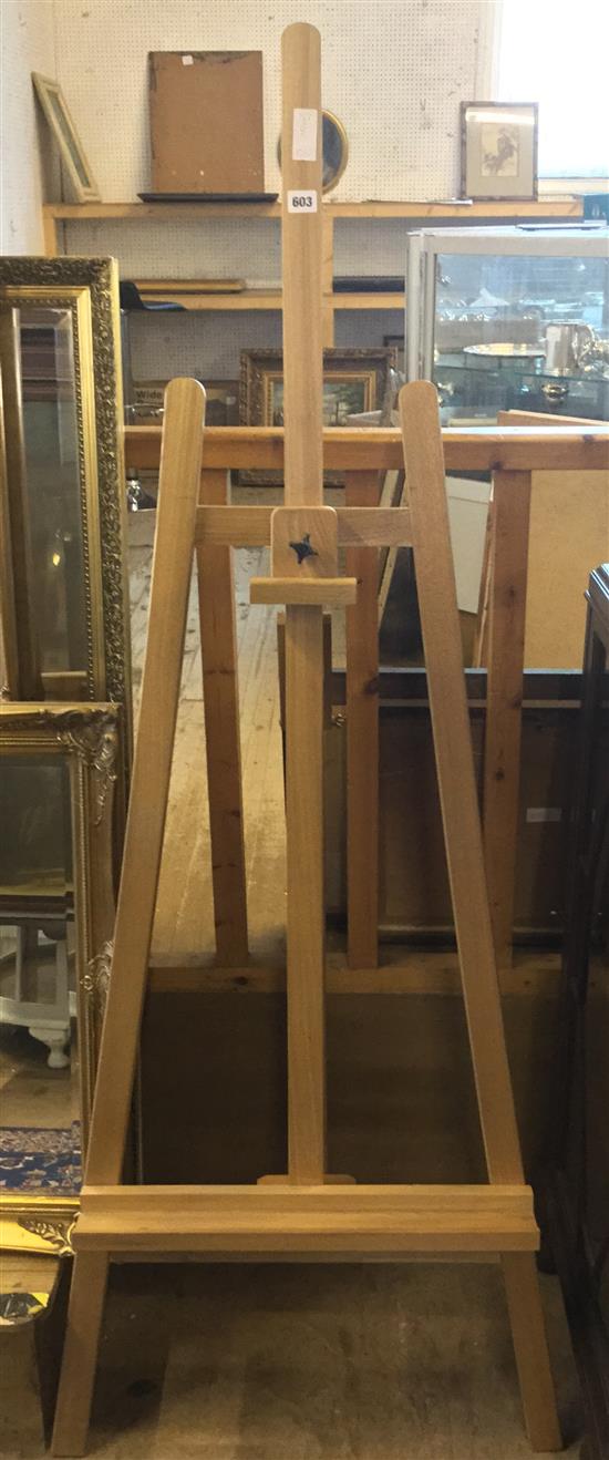 Beech artists easel